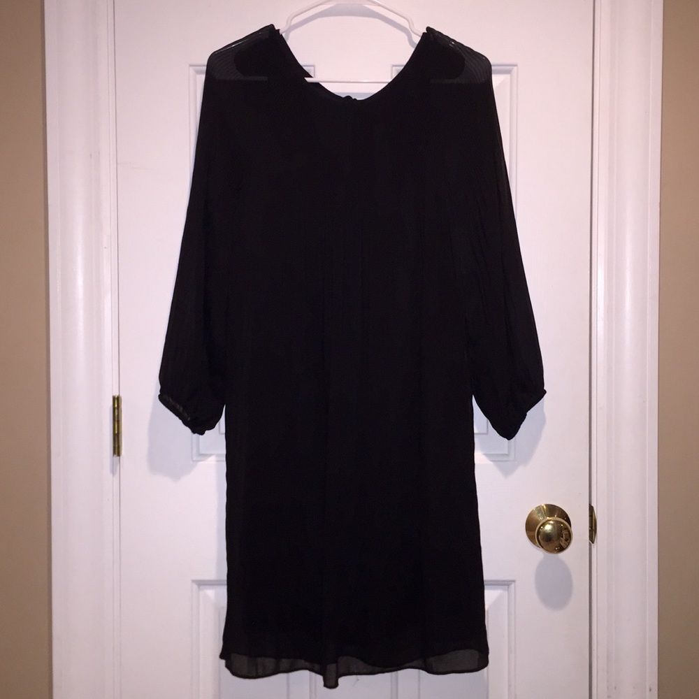NWT Sheer Sleeve Max Studio Dress